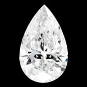PEAR cut diamond
